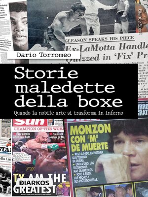 cover image of Storie maledette della boxe